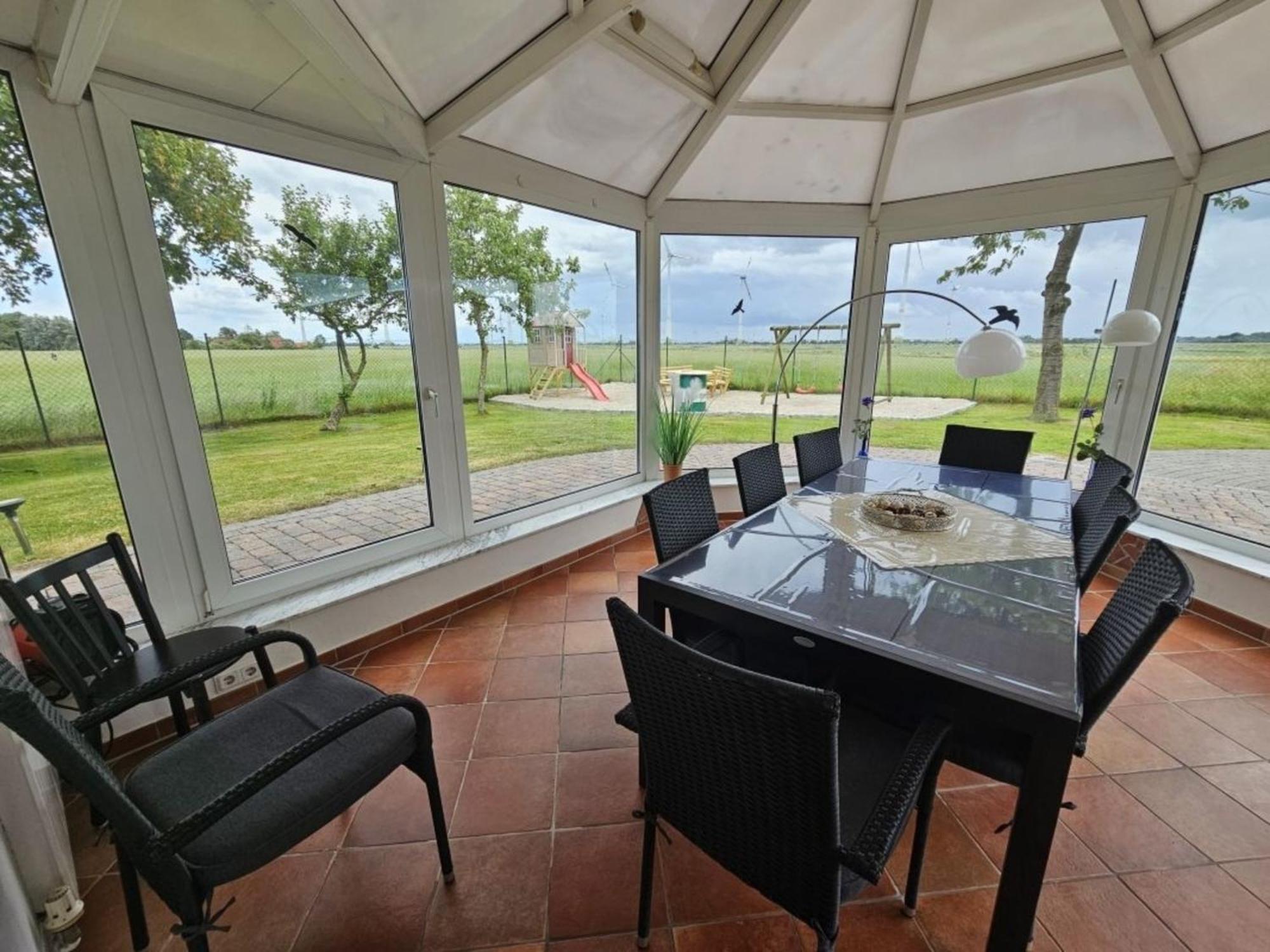 Ferienhaus Buttforde Wittmund Esterno foto