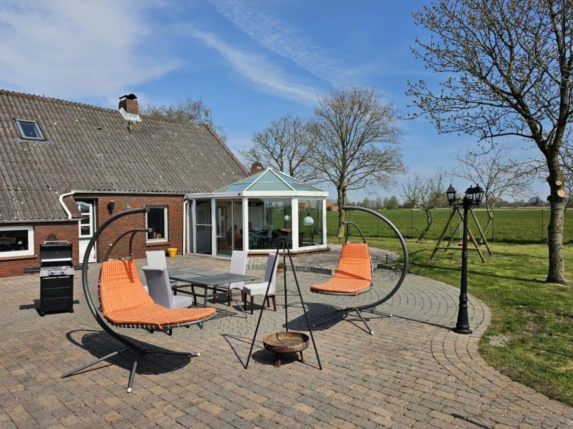 Ferienhaus Buttforde Wittmund Esterno foto