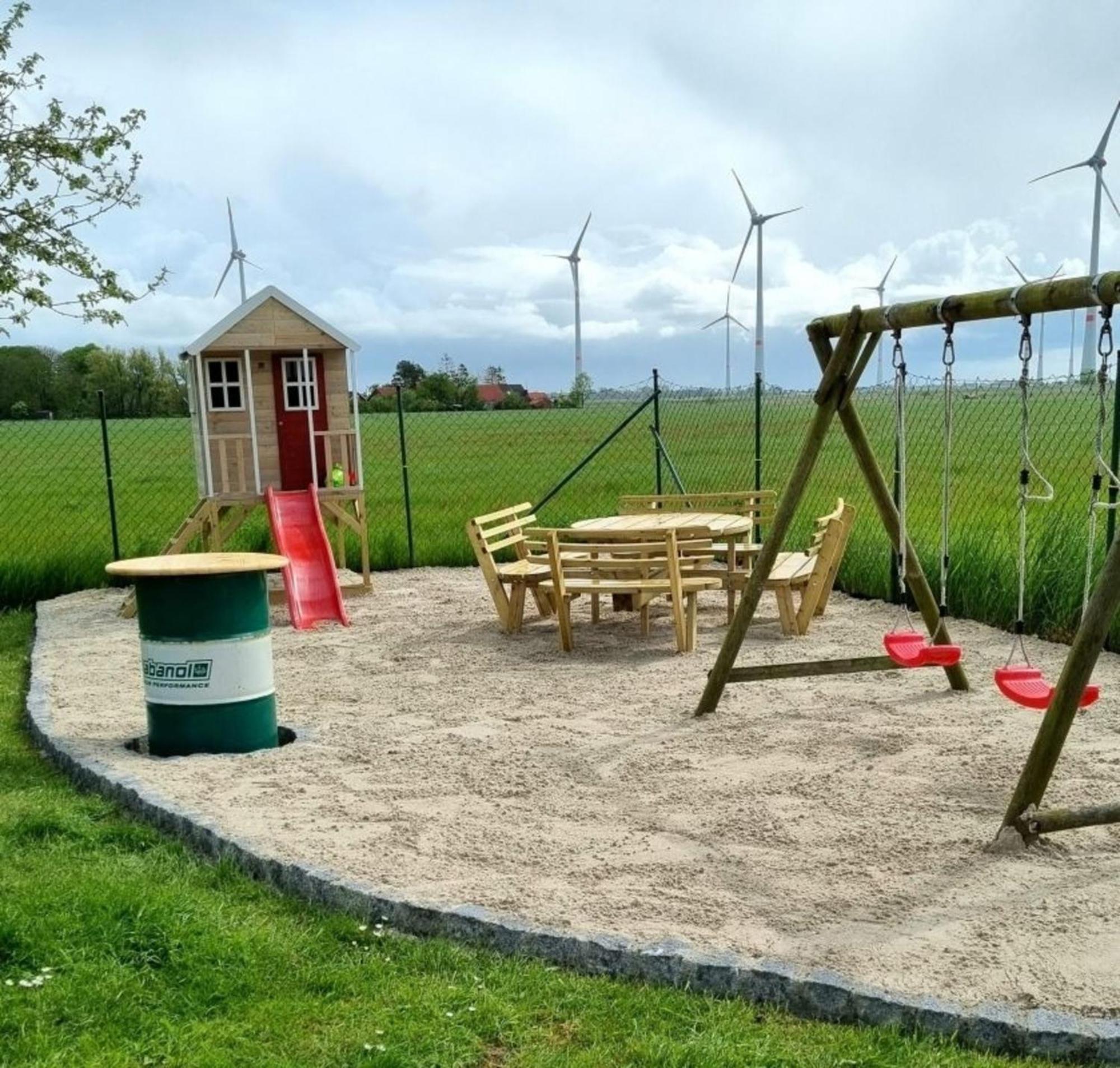 Ferienhaus Buttforde Wittmund Esterno foto